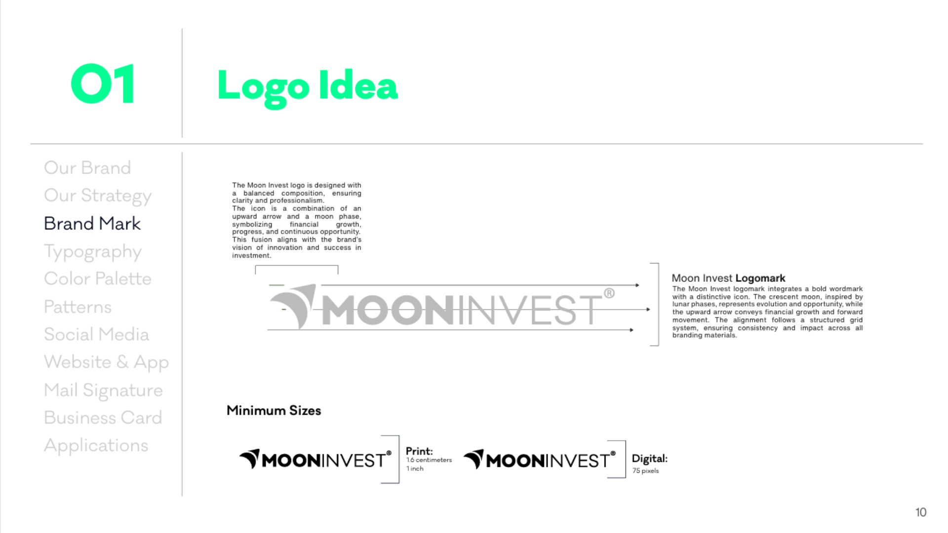 Moon Invest Branding